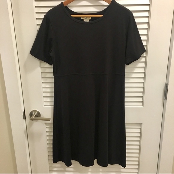 TravelSmith Dresses & Skirts - Black a-line / shirt dress